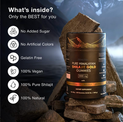 Pure Himalayan Shilajit Gummies